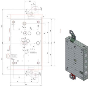 SERRATURA SIC.TRIPLICE SX DM  8100CER/63/37 POTENT