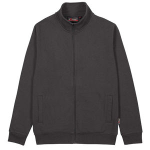 FELPA ZIP LUNGA GREY METEORITE XXL    SOTRA UPOWER