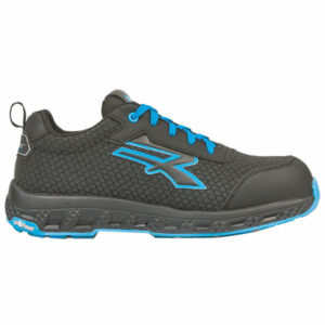 SCARPE STINGER NERO/BLU BASSE 46         S3 UPOWER