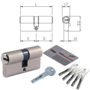 CILINDRO INFILARE R6PLUS 85-40-45 82R6040459C ISEO