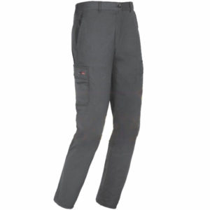 PANTALONE STRETCH GRIGIO L               EASY ISSA