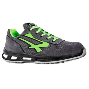 SCARPE POINT GRIGIO/VERDE BASSE 36      S1P UPOWER