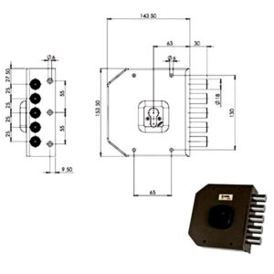 SERRATURA SIC.SEMPLICE DX CIL.           G451 MOIA