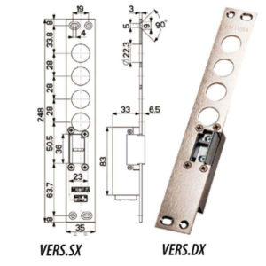 FERROGLIERA ELETTRICA DX I.28        94077 MOTTURA