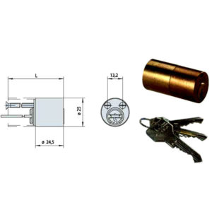 CILINDRO APP.TONDO 55              0G200-55-0 CISA